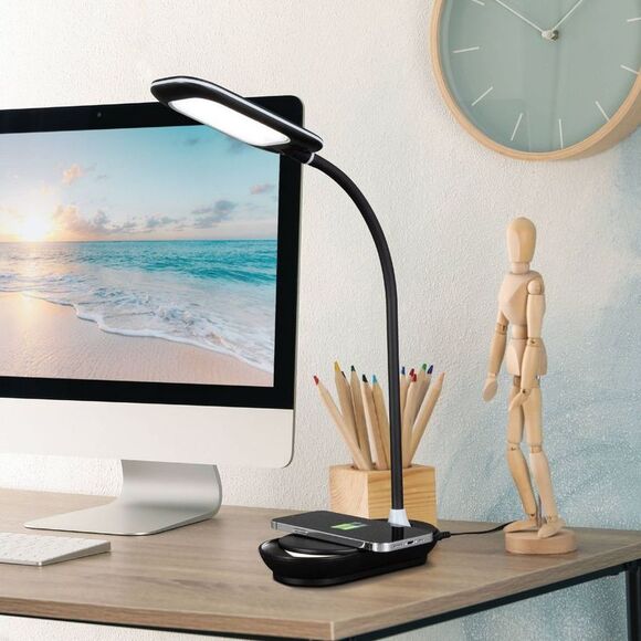 OttLite - Sanitizing Table Lamp Black - OttLite Black - Picture 6 of 7